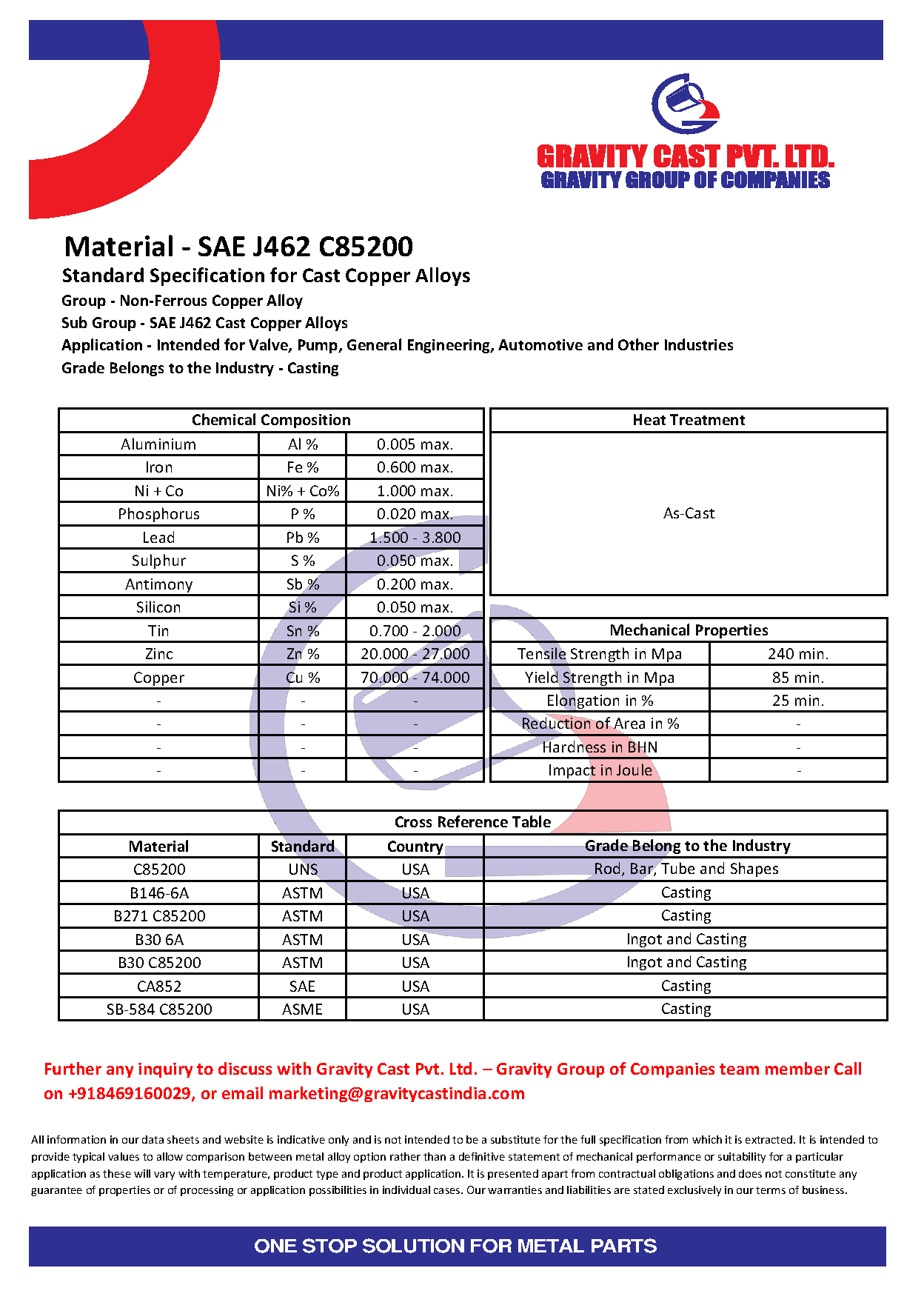 SAE J462 C85200.pdf
